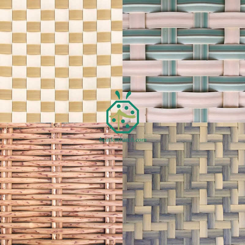 Collection of Various Synthetic Bamboo Ceiling Mat