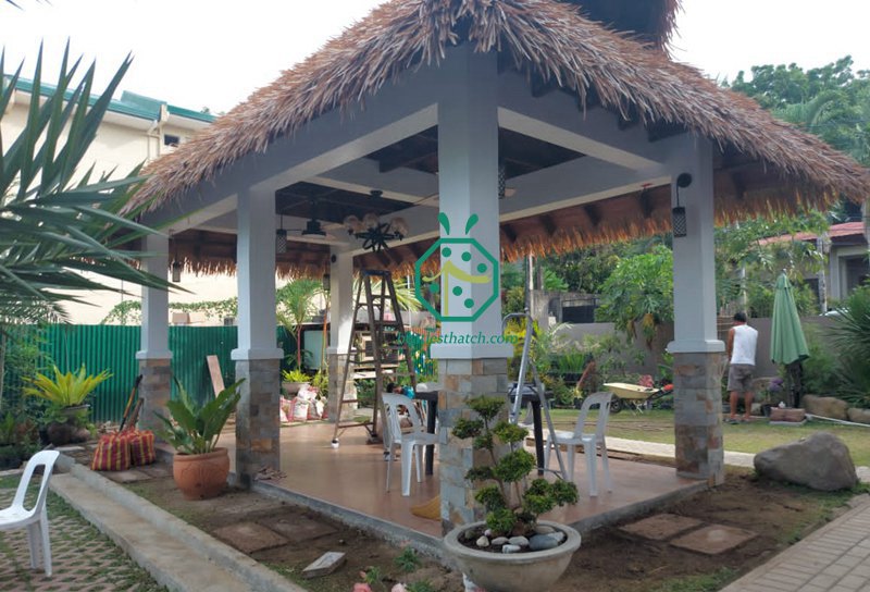 Dự án mái tranh nhiệt đới cho sân vườn sau nhà riêng ở Philippines