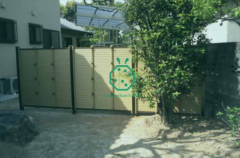 Hàng rào thanh tre nhựa nhân tạo Nhật Bản