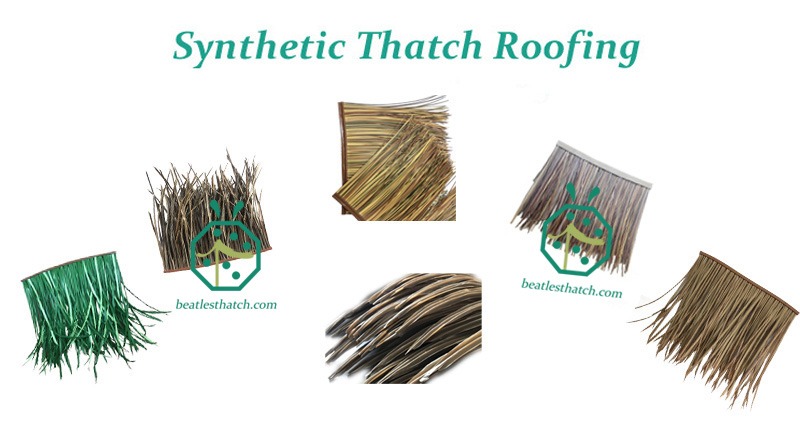 synthetic thatch roofing supplier