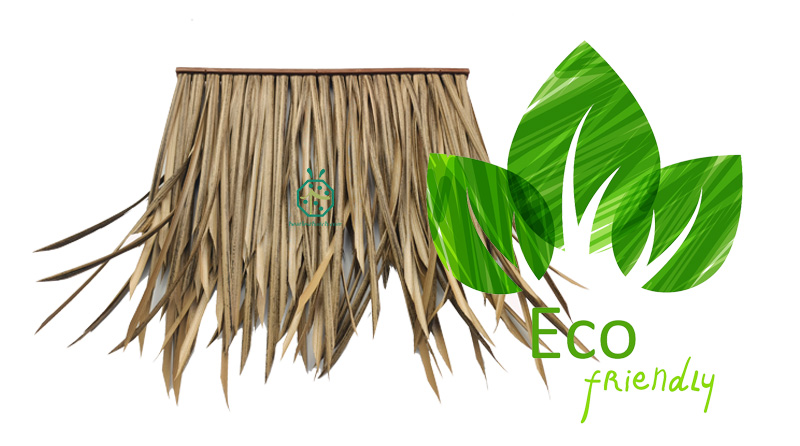Eco-friendly Synthetic Nipa Thatch Roof