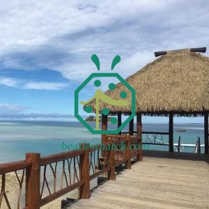 Mái lợp tranh nhân tạo nhiệt đới châu Phi