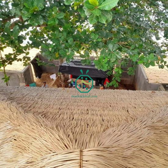 Zoo Park Artificial Nipa Hut Thatch Roof Manufacturer