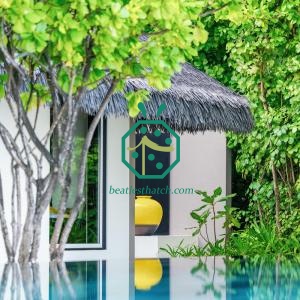 Philippines synthetic thatched roof designs