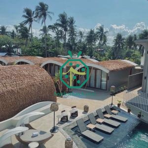 Customizable Imitation Nipa Thatch Roof Panels