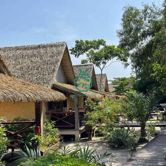 Bahay kubo palm thatch panel