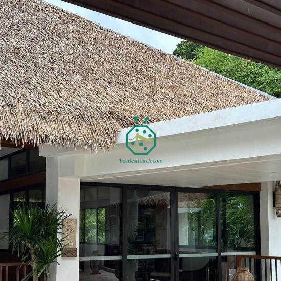 Customizable Synthetic Thatch Roof for Rural Restaurants