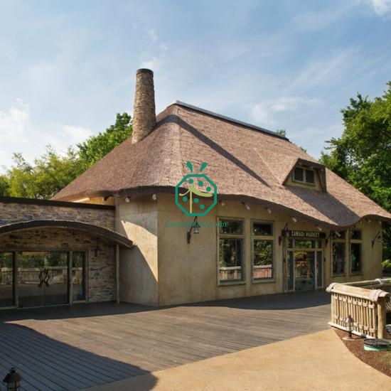 Synthetic Reed Thatch Roof Materials Optimized for Korean Pavilions