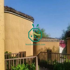 Long artificial bamboo poles
