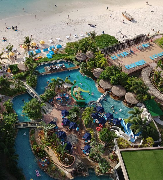 Guam Dusit Hotel Pool Pool dự án mái nhà nhân tạo