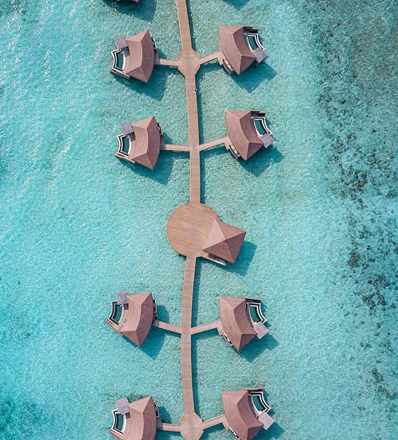 thiết kế khách sạn hạng nhất tuyệt vời maldives xuyên lục địa Maamunagau phương sách