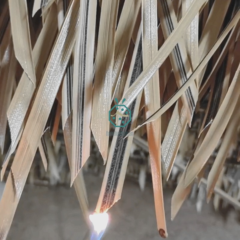 Sản phẩm mái tranh nhân tạo Palapa chống cháy tuyệt vời từ Trung Quốc